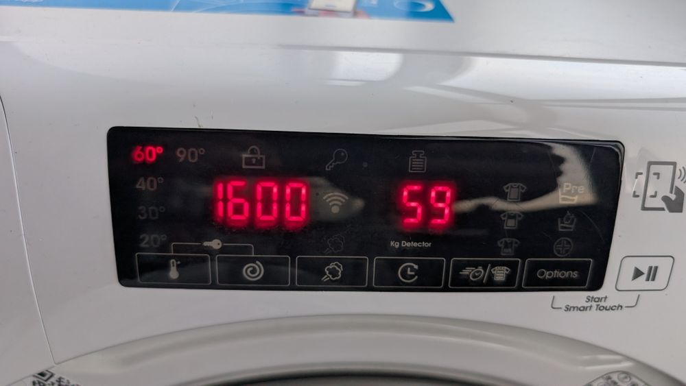 Máquina de lavar ropa candy (10 Kg 1600rpm) com garantia