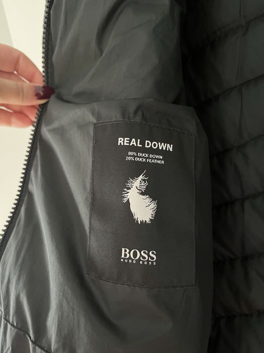 Hugo Boss puchowa kurtka przejściowa