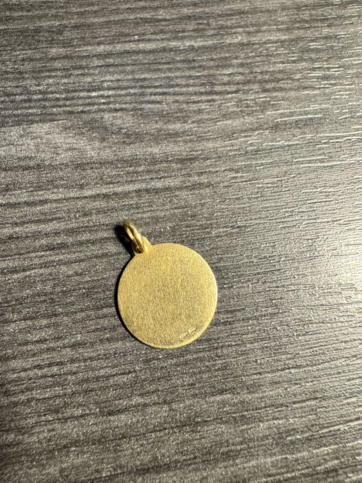 Złoty i wisiorek Baran Aries 18k 750