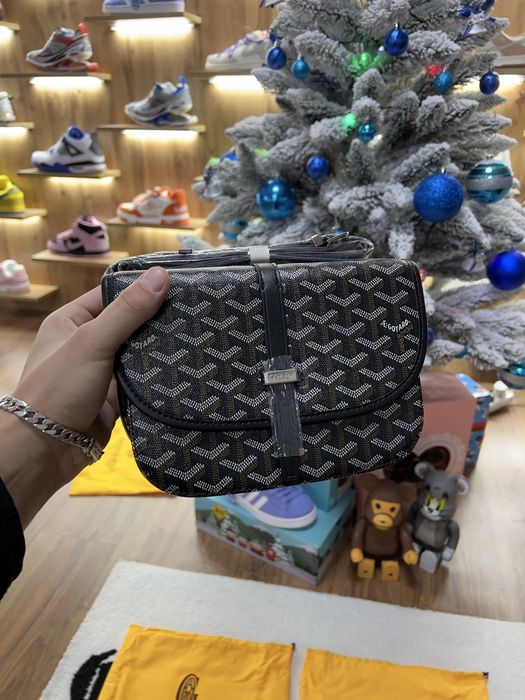 Сумка Через Плече GOYARD Pm Black / White / Grey