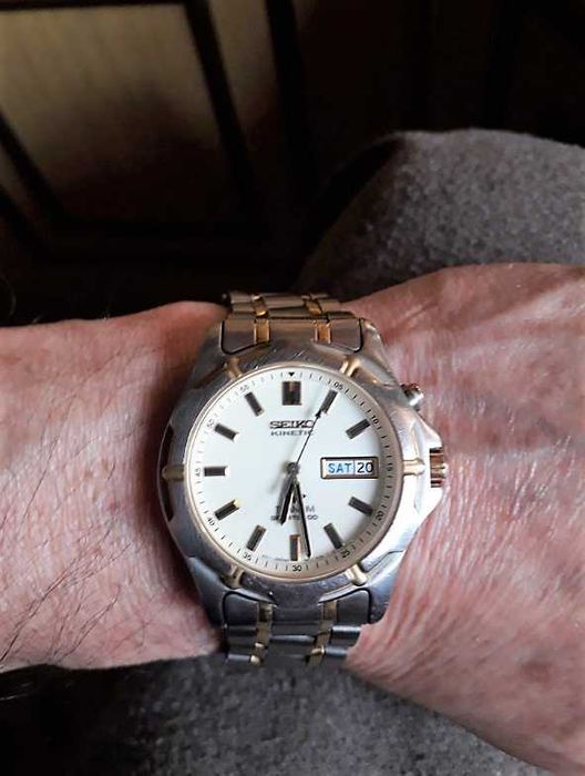 Zegarek "SEIKO-Automatic-Kinetic-100-Titanium" Tytanowy ! Unikatowy !