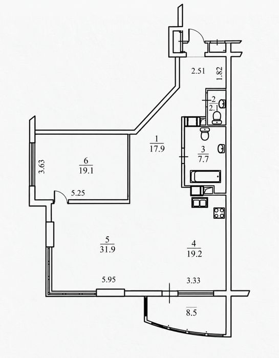 Без%  продаж Park Avenue 106,4 кв.м. 2-кімн. Парк Авеню Голосіївський 58 Деміївська