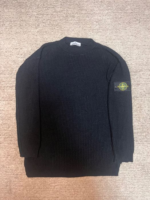 Светр stone island L вʼязаний