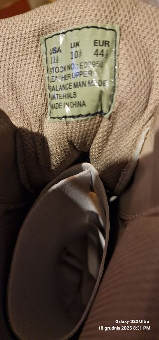 Buty taktyczne BATES Delta 9 Beżowe
