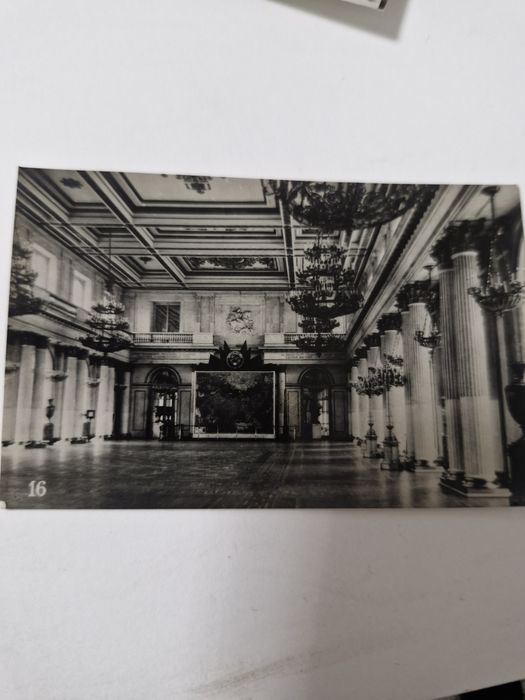 Комплект листівок чорно-білі фотографії Ермітаж