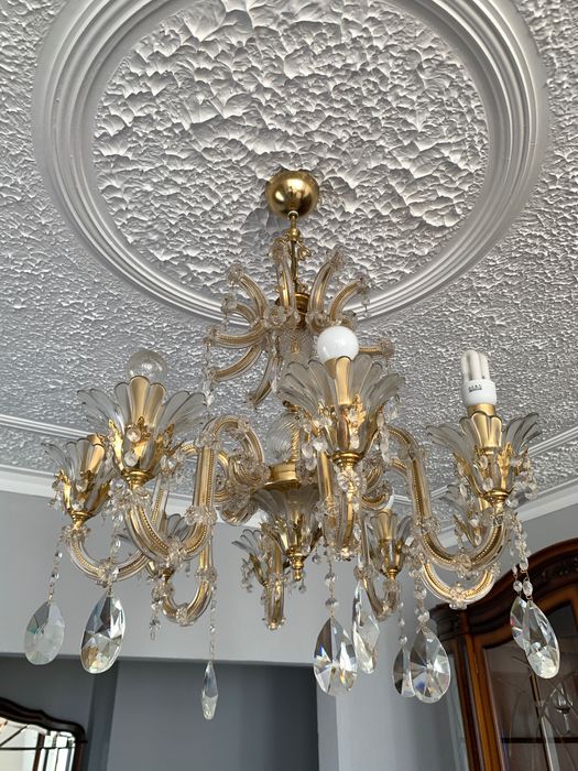 Candeeiros de teto de cristal