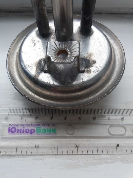 Тэн гнутый  нержавейка 1500W / 220V на фланце  Ø 82мм (оригинал)