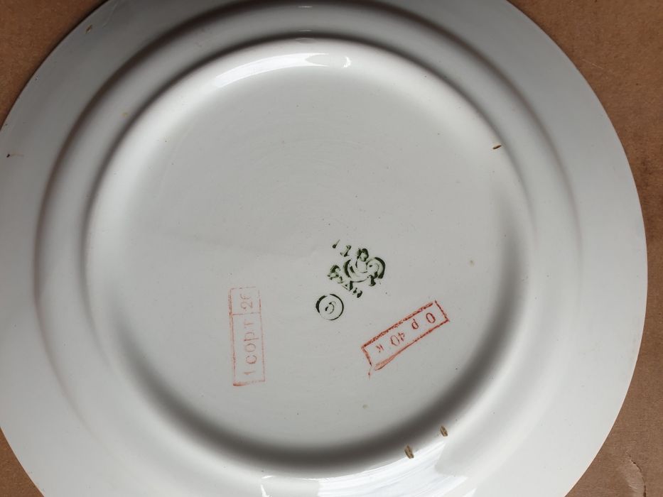 Тарілки часів СРСР.