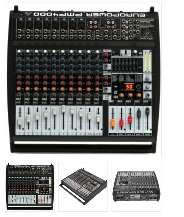 Активний мікшерний пульт Behringer eurupower PMP 4000