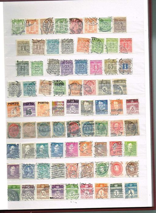 FILATELIA DINAMARCA ,bonita colecção
