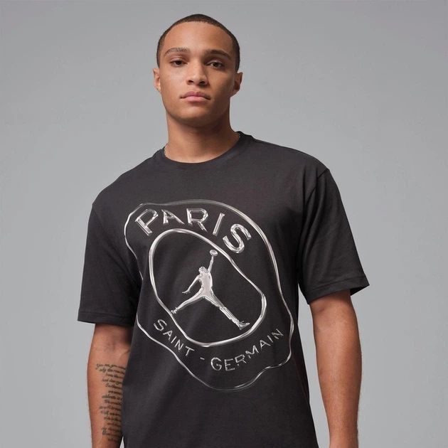Оригінальна Футболка Jordan M J Df Practice Tee Psg M Чорний IF3807-018
