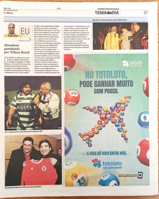 Maradona - A última finta - nov.2020