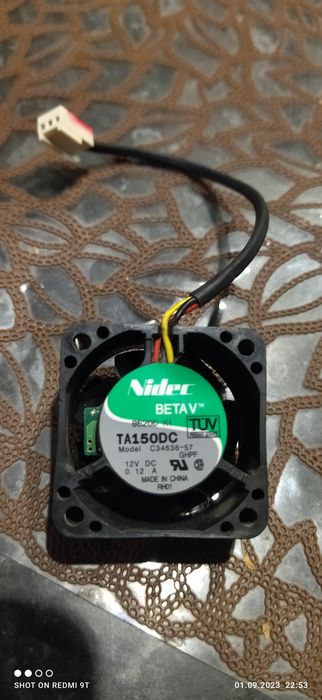 Вентилятор  Nidec 12V 0.12A 40x40