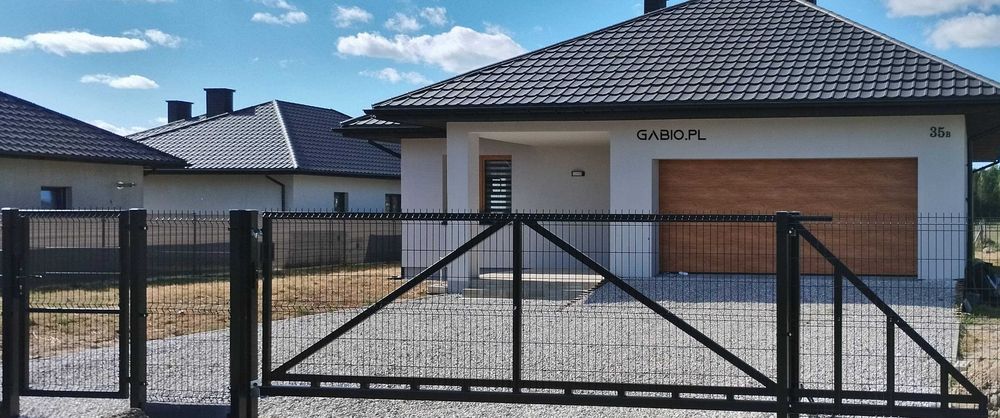 Brama przesuwna panelowa wys 1,5m/5m plus inne długości i wysokości