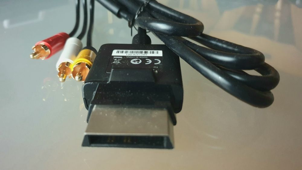 Xbox 360 NOWY kabel przewód video AV do TV