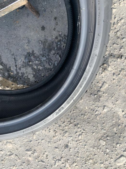 Шини 245/35 R19 пара Bridgestone літо, 5,8мм,