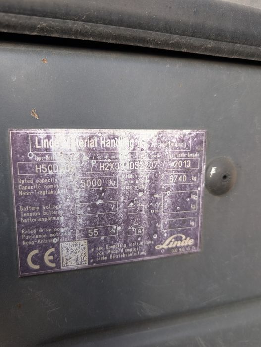 Linde h50d polecam wolny skok UDT