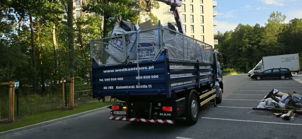 BIG-BAG worek kontener wywóz gruz remont odpady meble budowlane śmieci