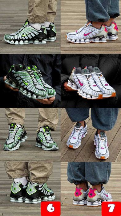 ‼️БЕЗ ПЕРЕДПЛАТ  Кросівки Nike Shox TL / Багато кольорів / Найк Шокс‼️
