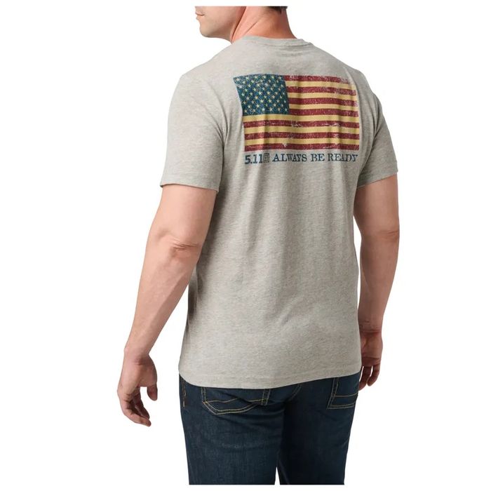 Футболка 5.11 tactical CLASSIC AMERICAN FLAG TEE розмір M,L
