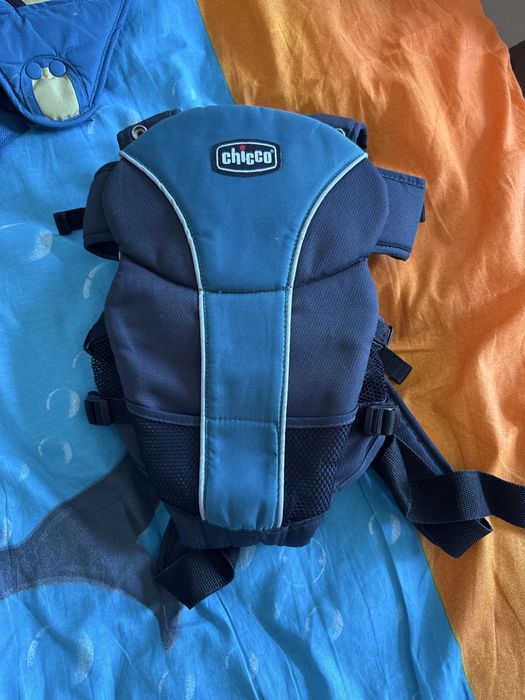 Ерго рюкзак-кенгуру Chicco GO BABY Синій