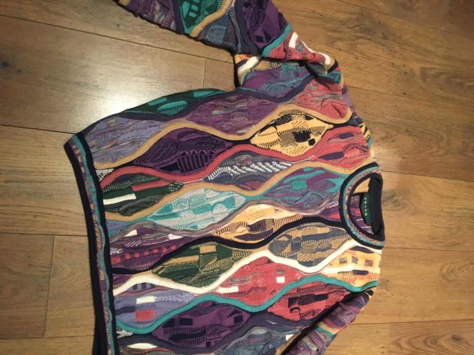 Sweter  Tundra ala COOGI kolorowy piekny