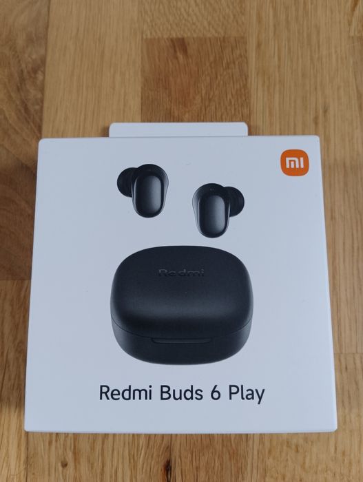 Fabrycznie NOWE słuchawki Bluetooth Xiaomi Redmi Buds 6 Play  kolor CZARNY