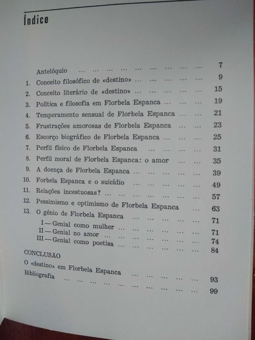 António Freire - O Destino em Florbela Espanca
