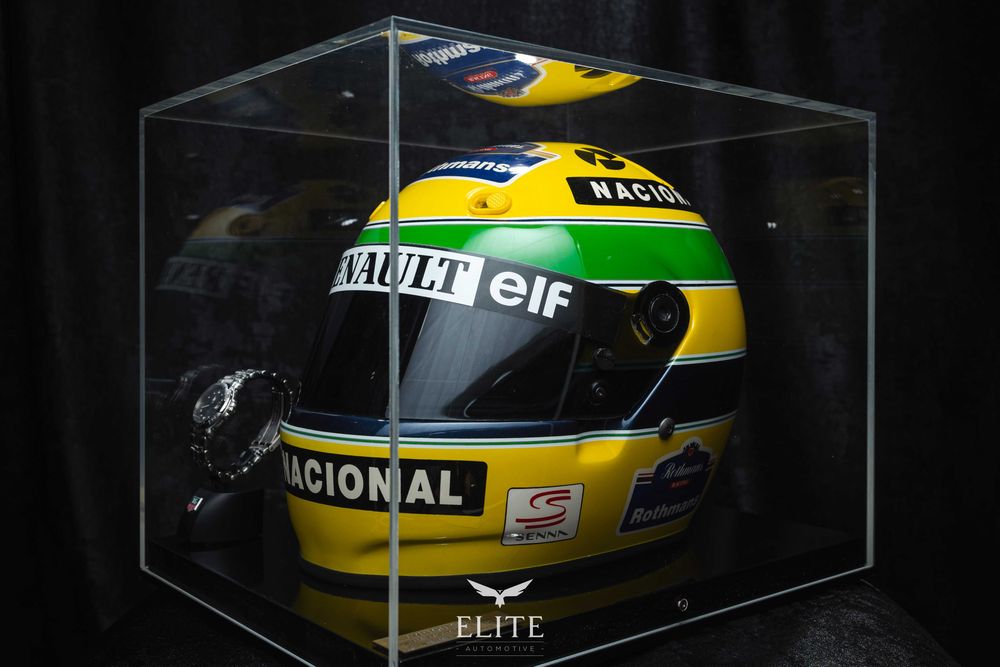 Ayrton Senna — Bell Helmets — Nº 623 de 1000 unidades