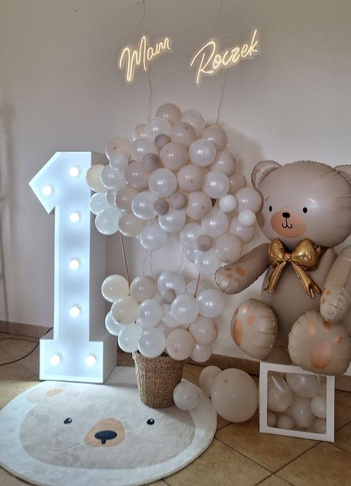 Wynajem CYFR LED 120 cm, Napisów Neonowych