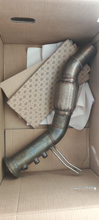 Downpipe 3" para motores BMW 30D e 35D
