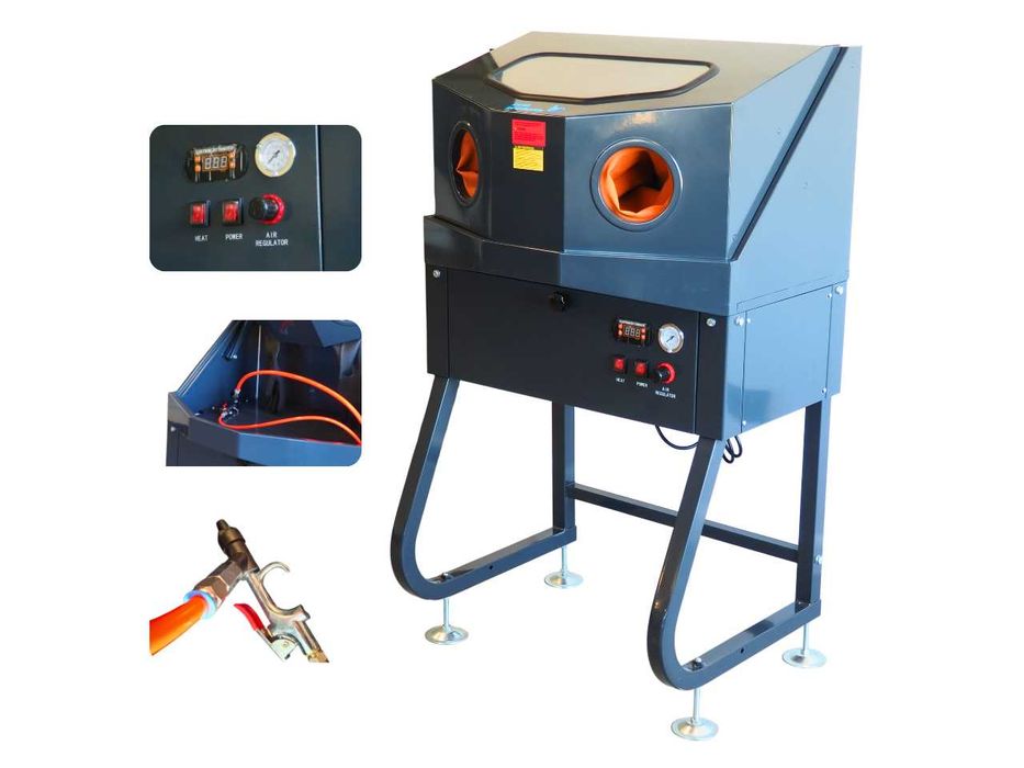 BEST PRODUCTS BESTPRO ME140 Myjka warsztatowa ciśnieniowa kabinowa z podgrzewaniem do 50°C 160l 5-8 bar