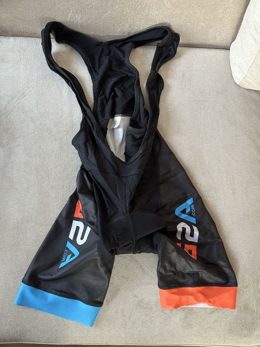 Zestaw kolarski G2A koszulka M + bibsy L