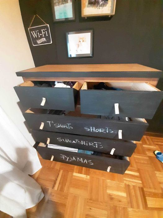 Cómoda Madeira rústica/ industrial