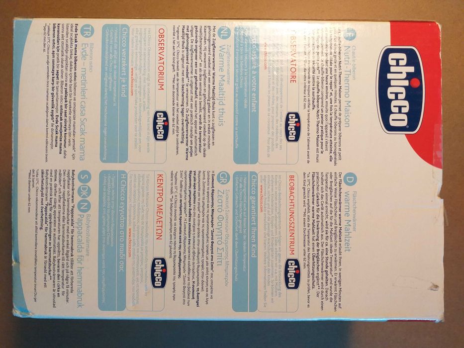 Aquecedor biberão Chicco