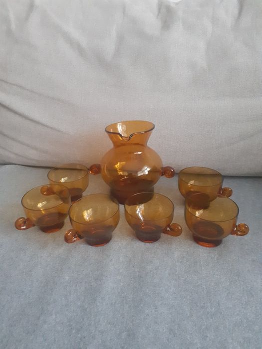 Szkło kolorowe - PRL