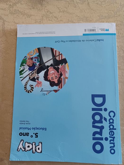 Caderno de Atividades/Caderno Diário - Play - Educação Musical - 5.º Ano