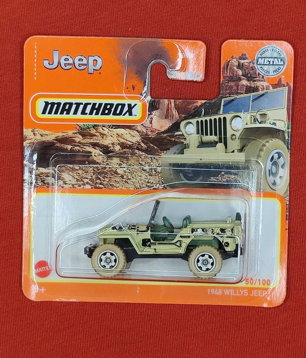 Matchbox 1948 willys jeep 50/100