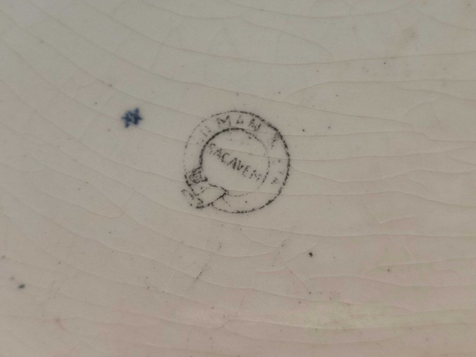 Travessa | Motivo Estátua | Sacavém | Decoração Invulgar