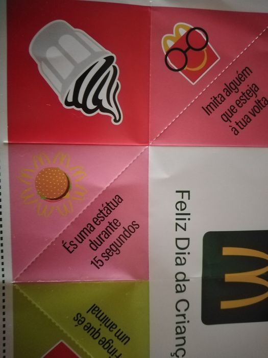 Vendo happy meal diversão mil. Feliz dia da criança um jogo