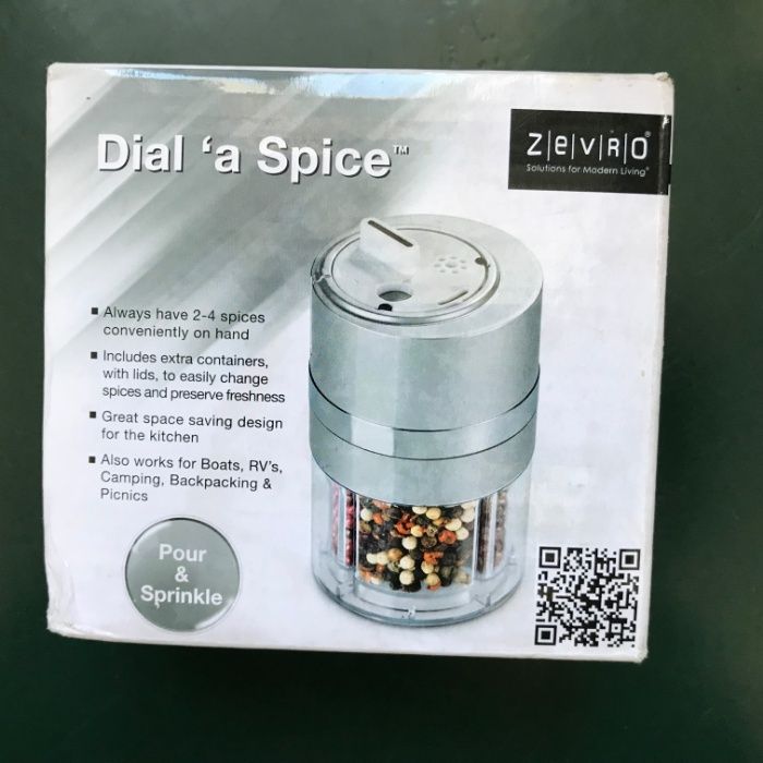 para Pimenta, Sal, até 4 especiarias - NOVO