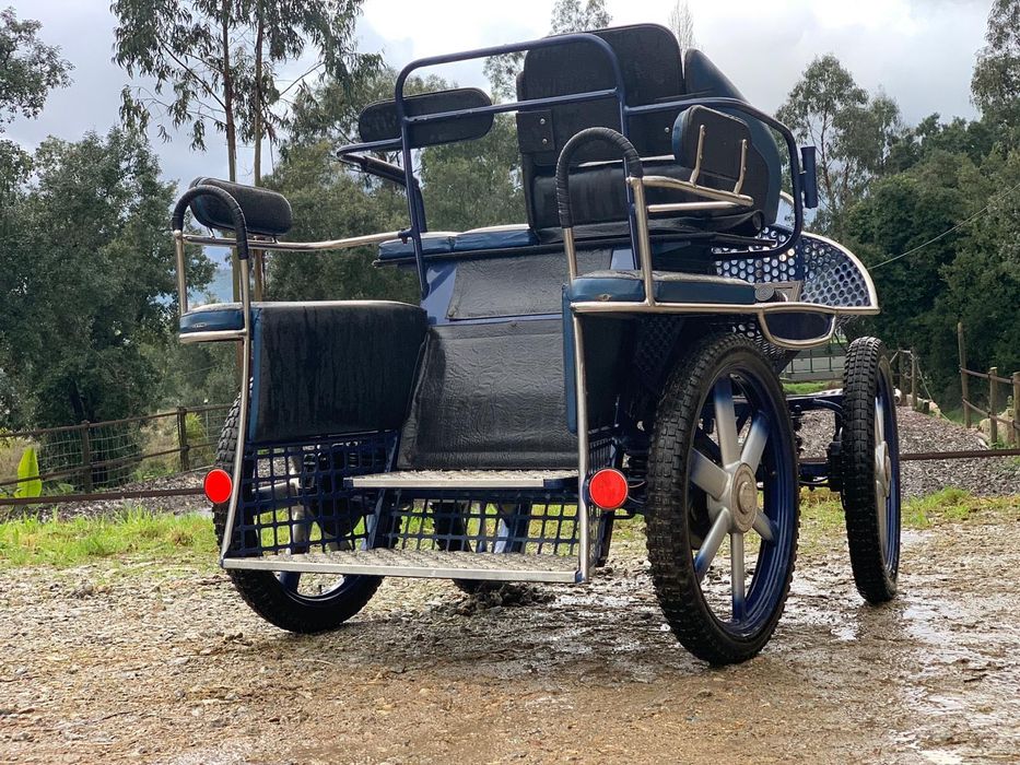 Charrete Maratona Suspensão Pneumática