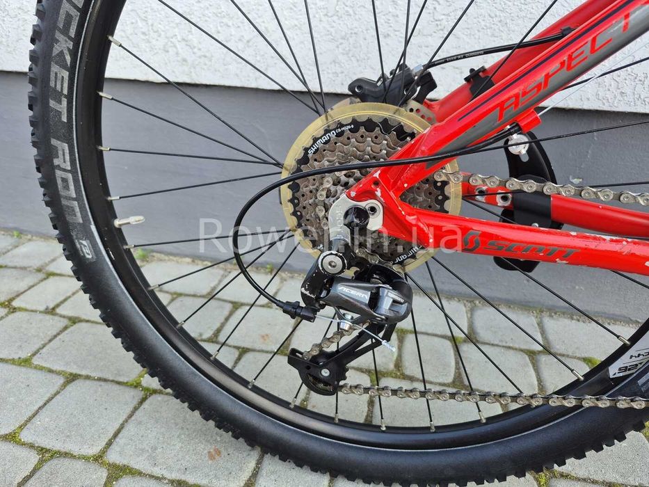 Алюмінієвий велосипед гідравліка бу Scott Aspect 26 D6