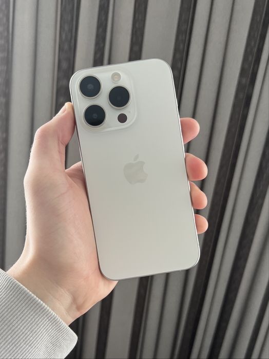 ЯК НОВИЙ! | iPhone 15 Pro | 256gb | Neverlock | White Titanium |