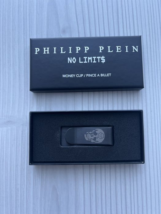 Зажим для грошей, гаманець затискач Philipp Plein