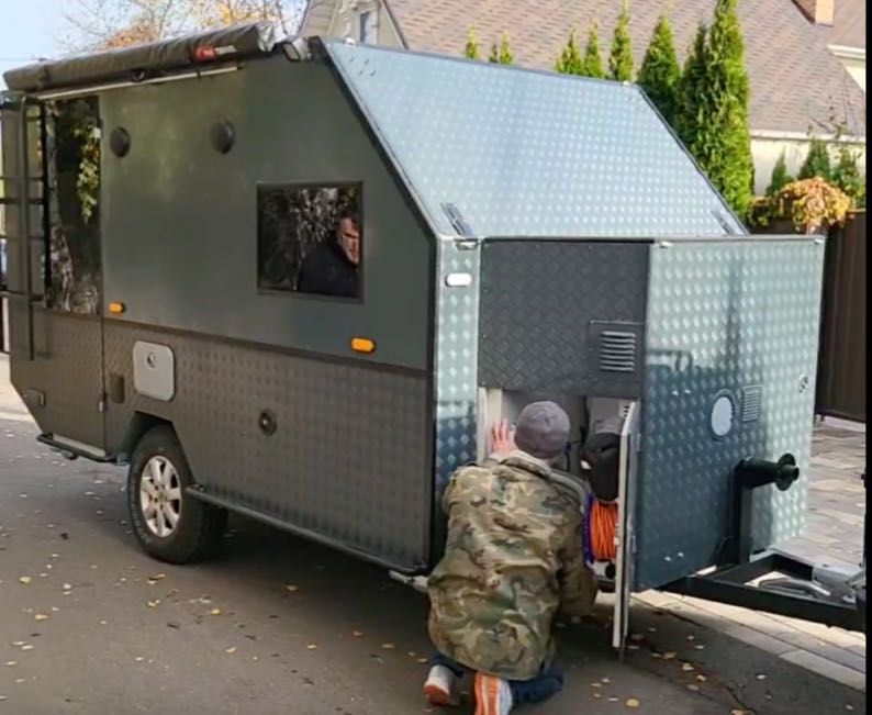 ПОЗАШЛЯХОВИЙ КЕМПЕР ТРЕЙЛЕР “PALADIN” український виробник, гарантія