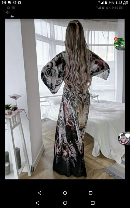 Летняя туника, 52-54, платье макси, размер 52-54.теплая туника, 58