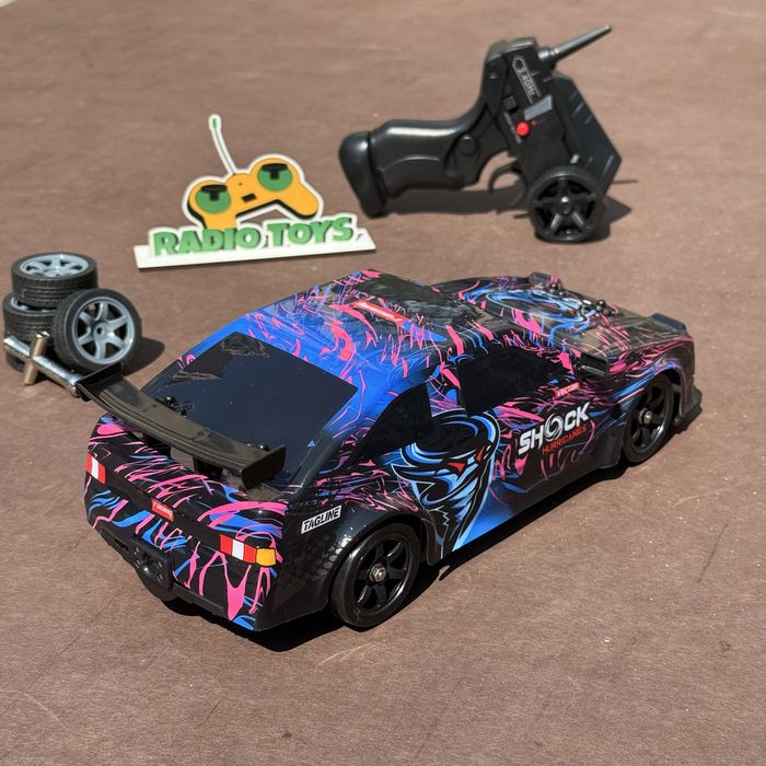 Машинка для дрифту на пульті з димом Toyota Trueno AE86 SHOCK-W 4WD