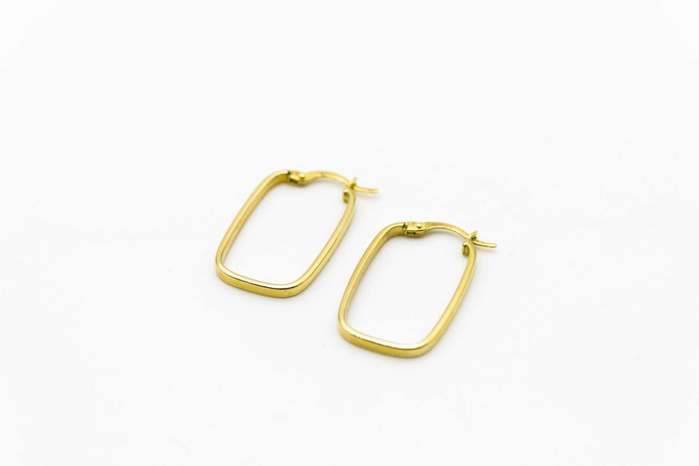 Piękne Nowe Złote Kolczyki P.585 W. 1,41G Nr.400 Kołłątaja