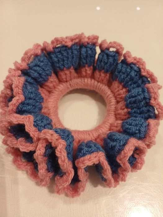 Scrunchie szydełkowe